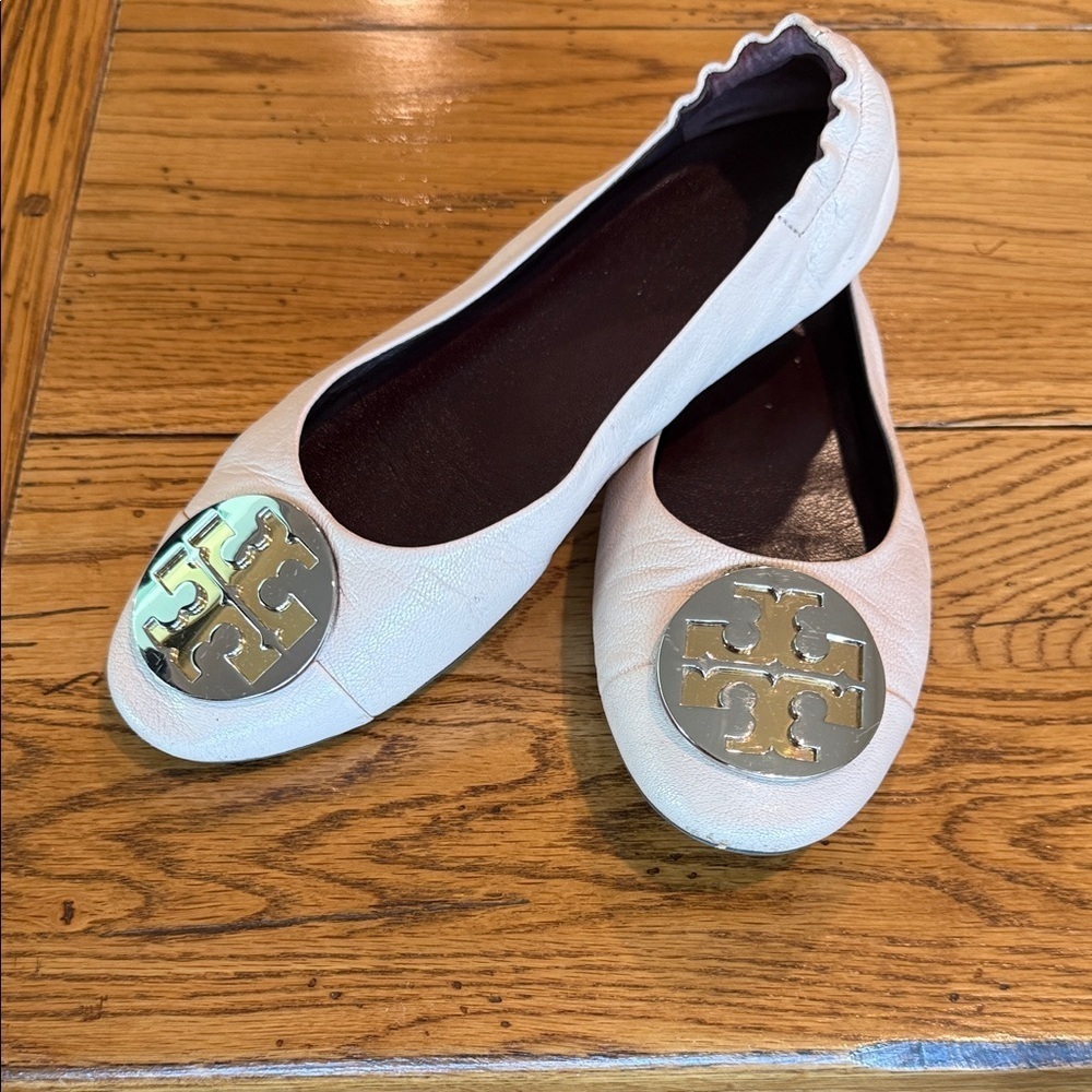 Tory Burch Claire Cap Toe Women's Ballet Flats SZ 8 - Picture 10 of 10